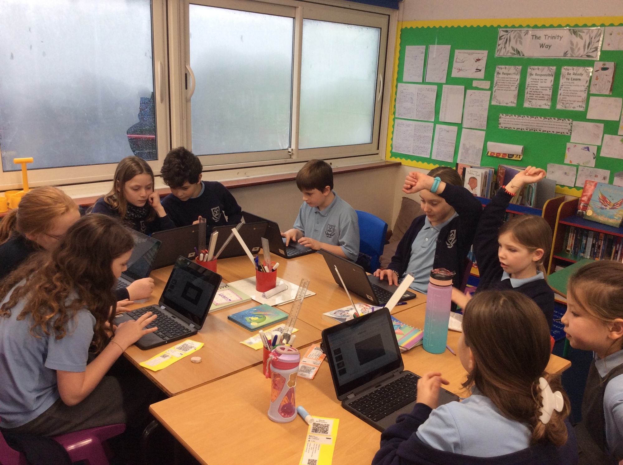Children learning photo